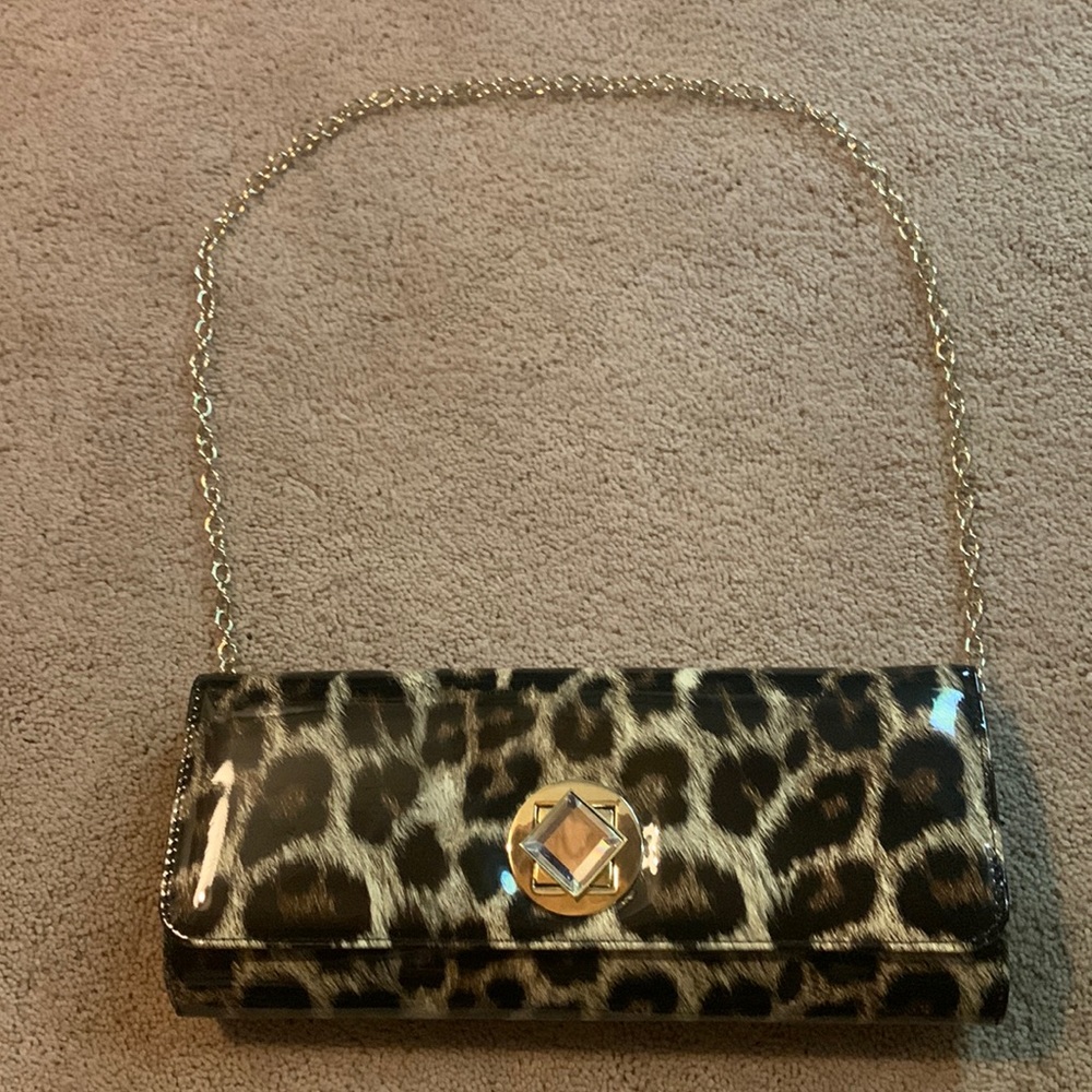 Cheetah print purse